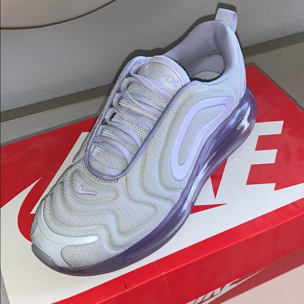 Air Max 720 Pure Platinum Oxygen/Oxygen purple